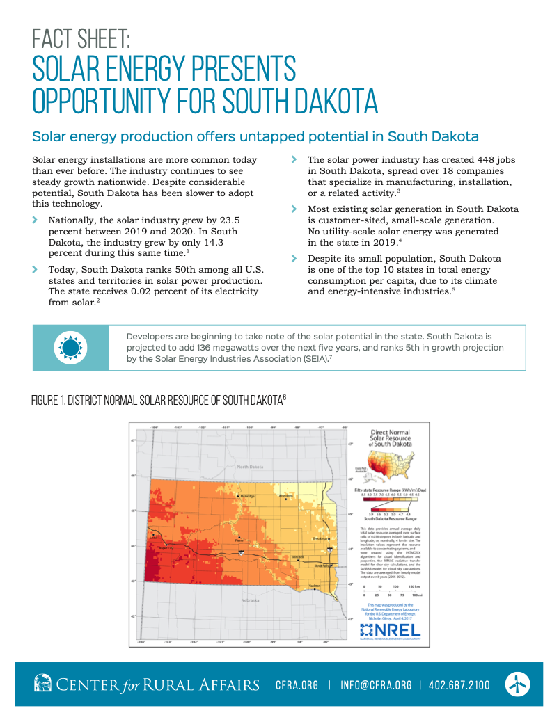 solar-energy-presents-opportunity-for-south-dakota-center-for-rural