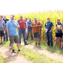 Grupo de asistentes al día de campo 