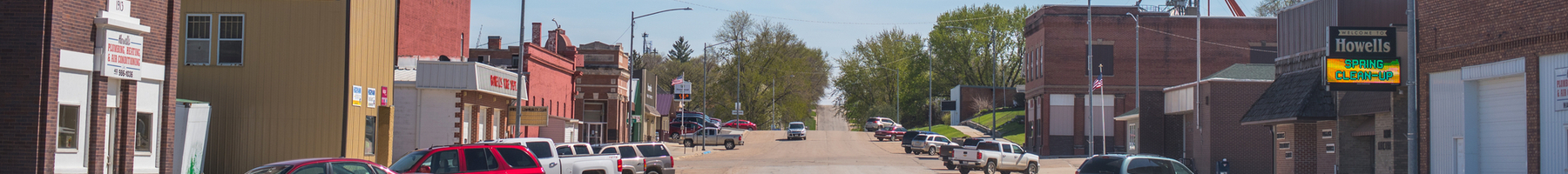 Main street in rural America