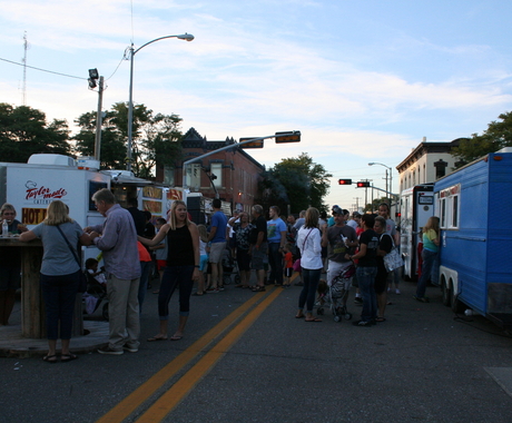 Food truck rally in Norfolk