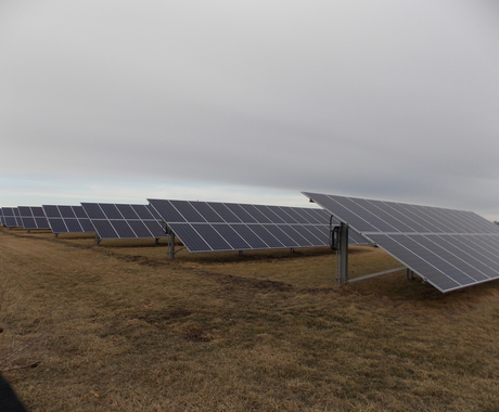 large solar panels