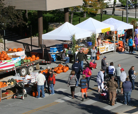 Festival with farmers market in Rapid City, South Dakota
