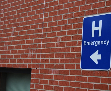 Hospital Emergency Sign