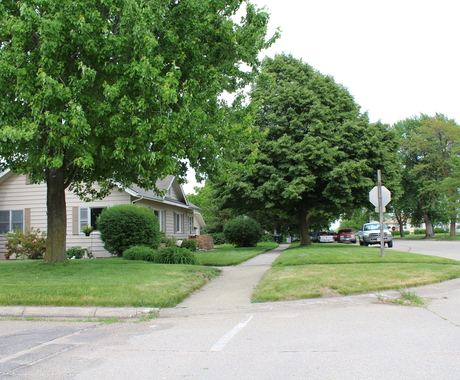 small town neighborhood