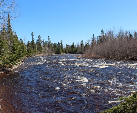 River with rapids