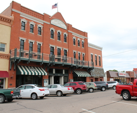 Small town main street