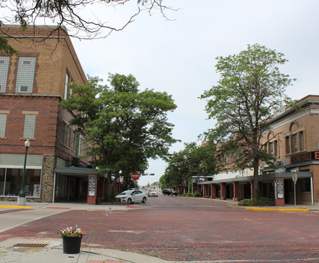 downtown in North Platte, Nebraska