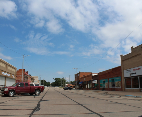rural downtown