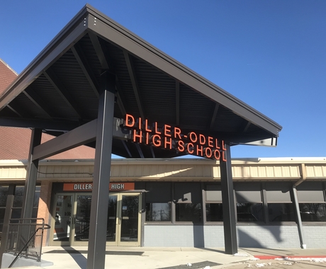 Diller-Odell Public School building