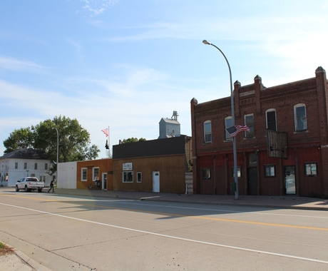 main street in Jefferson, South Dakota