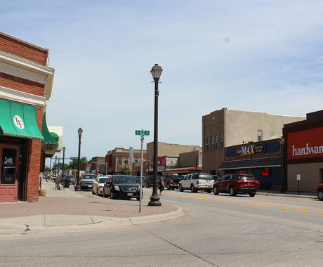 downtown Wayne, Nebraska
