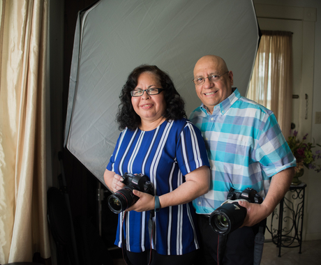 Mary Rosa and Eduardo Morales 