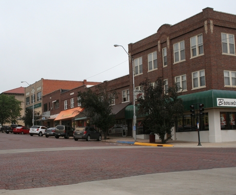 downtown McCook, Nebraska