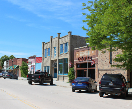 Main Street businesses