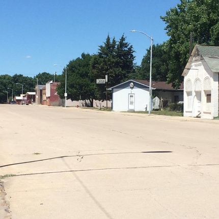 Oakdale, Nebraska Main Street