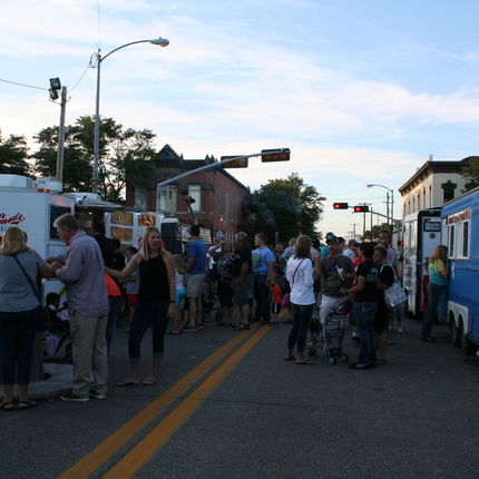 Food truck rally in Norfolk
