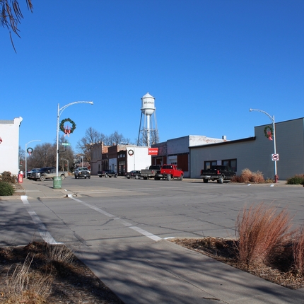 downtown Brainard, Nebraska