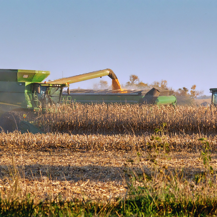 Combine and cart