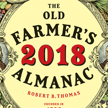 2018 Farmers Almanac cover