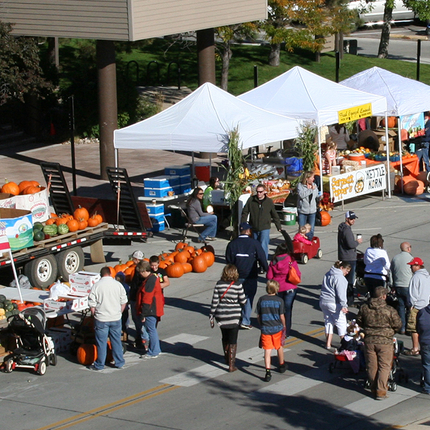 Farmers market in Rapid City, South Dakota