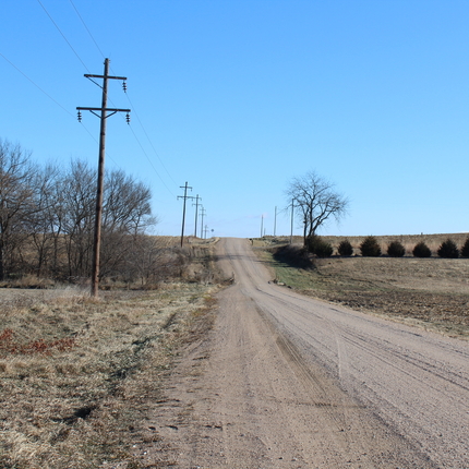 gravel road