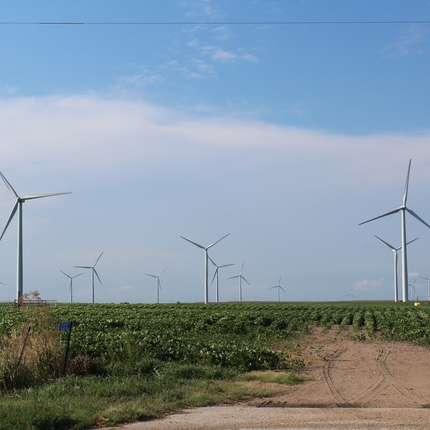 Wind energy near Petersburg Nebraska