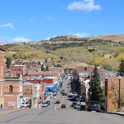 Pequeño pueblo en Colorado