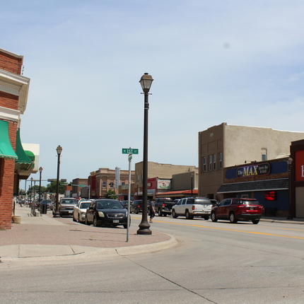 downtown Wayne, Nebraska