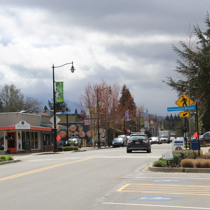 Calle principal de Snoqualmie, Washington
