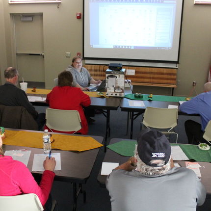 Small business training session
