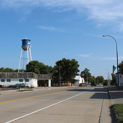 Main Street in Jefferson, South Dakota