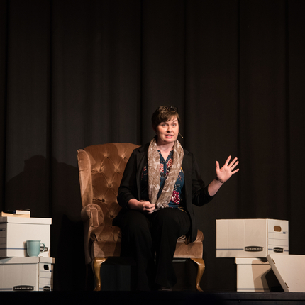 Actor on stage