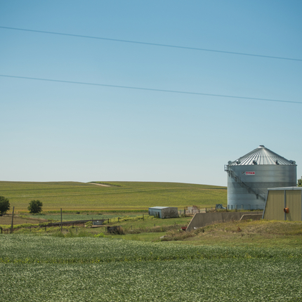 Farm place in rural Nebraska