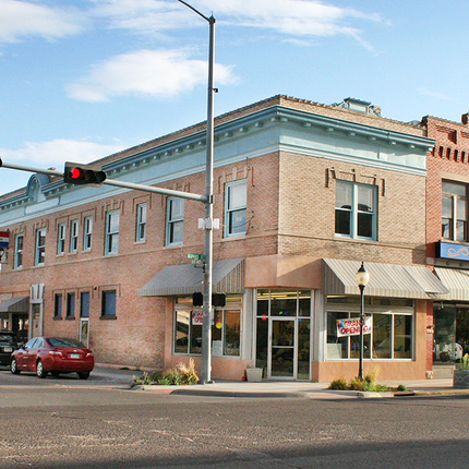 downtown in rural Nebraska