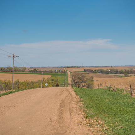 Camino de grava