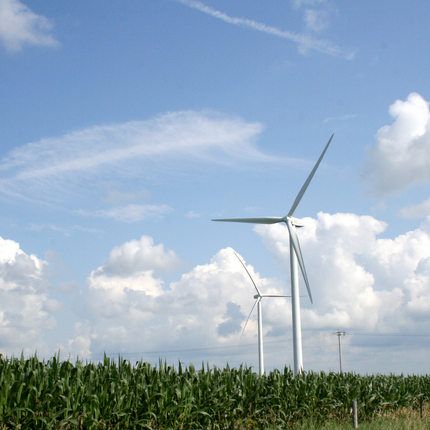 wind turbines
