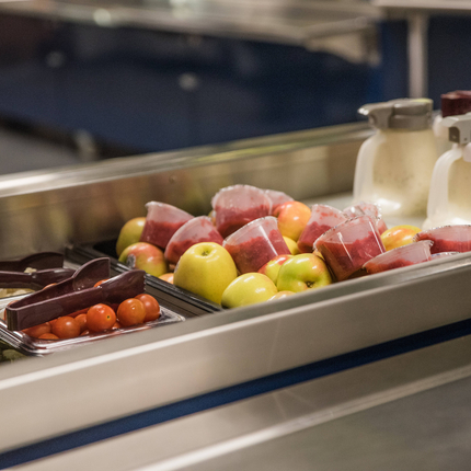 School salad bar