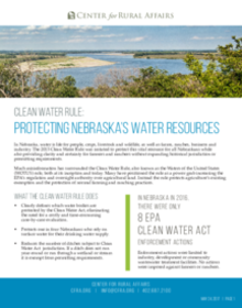 Protecting Nebraska's Water Resources