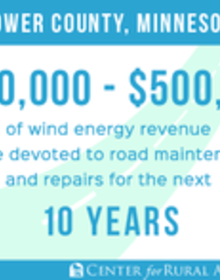 Mower County wind energy revenue