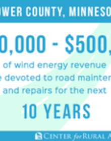 Mower County wind energy revenue