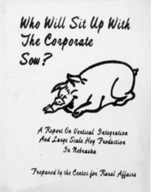 Who Will Sit Up With the Corporate Sow?