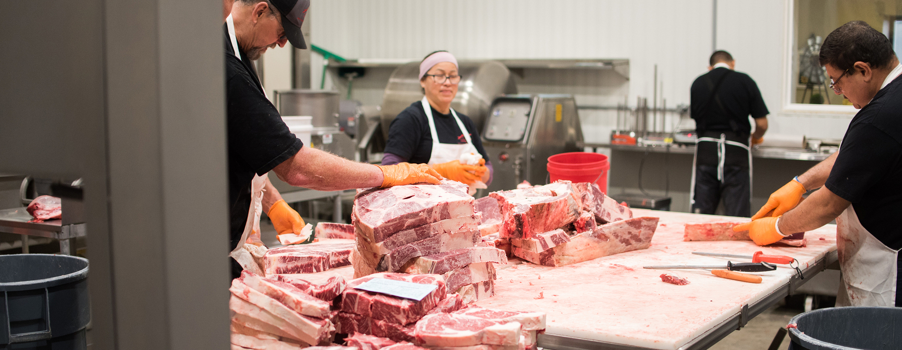 Meat processors break down beef